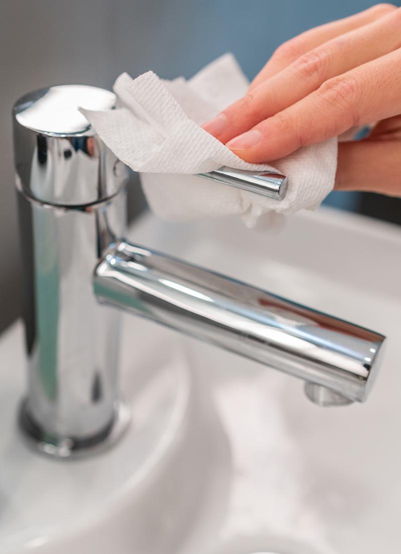 Streak-free cleaning wipes Streak-free cleaning wipes for cleaning from Wipe Away.