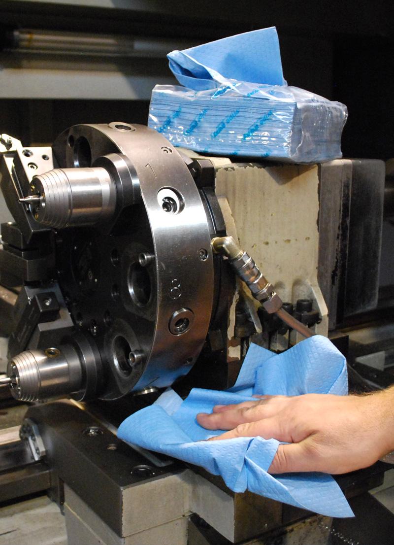 Oil absorbent cloths Oil absorbent cloths from Wipe Away for machines